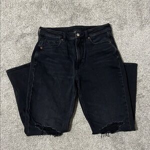 American Eagle Outfitters Black Boyfriend Jeans